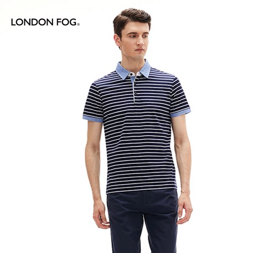 美式男士翻领休闲夏季LONDONFOG