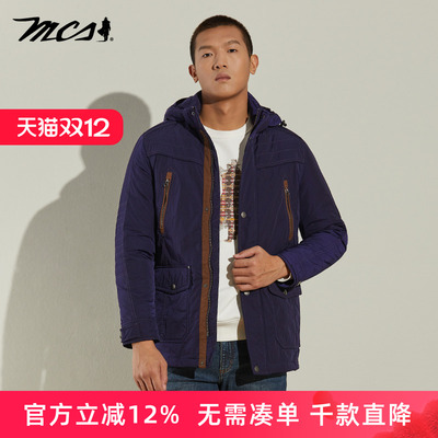 MCS万宝路男装休闲中长款