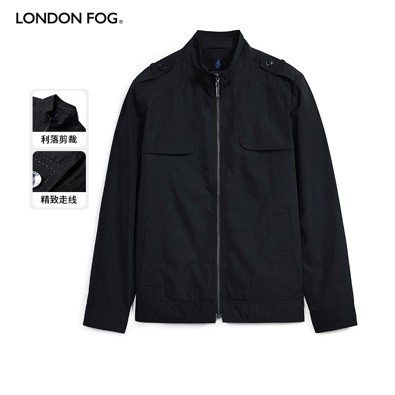 LONDONFOG/伦敦雾立领夹克外套