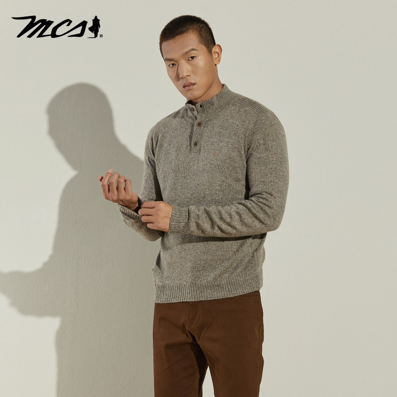 MCS万宝路男装秋冬针织衫