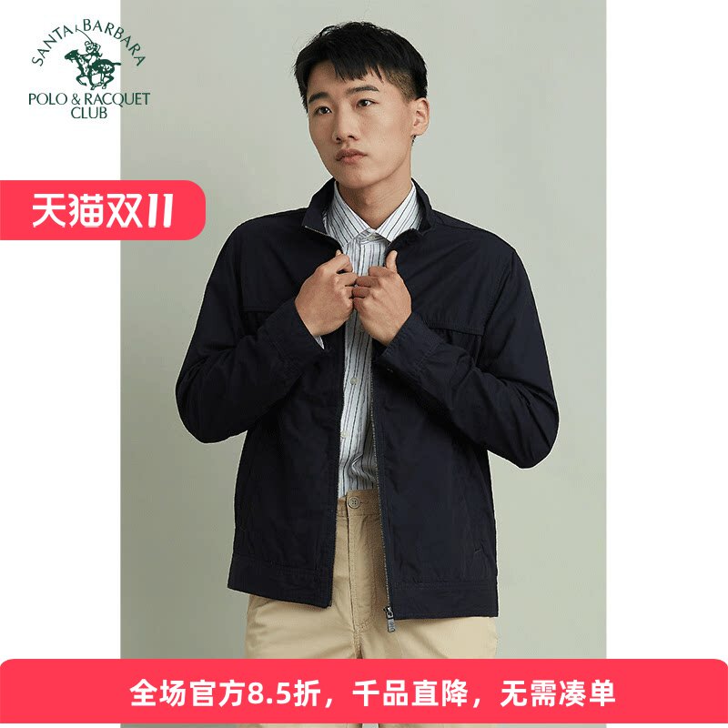 圣大保罗男装纯棉休闲外套
