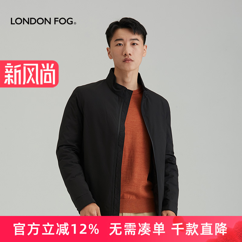 LONDONFOG男士冬款立领羽绒服