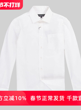 LONDON FOG/伦敦雾男春季新款棉制商务衬衫休闲男士长袖薄款WH001