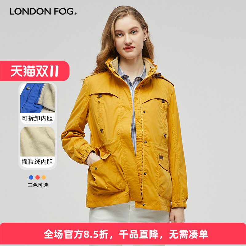 LONDONFOG/伦敦雾风衣女士外套