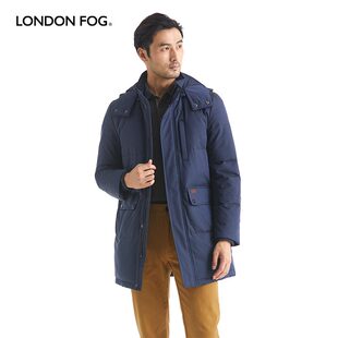 中长款 LONDON 冬季 伦敦雾男装 羽绒服防风派克休闲保暖外套男 FOG