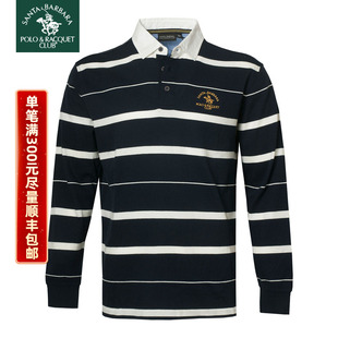 T恤POLO衫 圣大保罗专柜品质春秋款 长袖 男装 PS15KT111 父亲全棉薄款