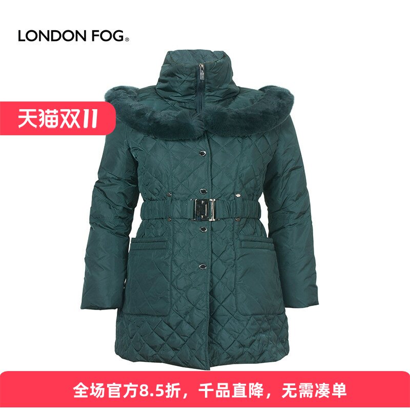 LONDONFOG中长款羽绒服女