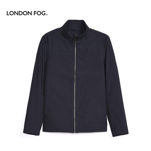 休闲立领夹克外套男中年爸爸装 LONDON 秋冬款 伦敦雾男装 上衣 FOG