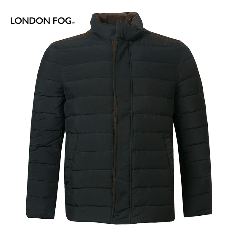 LONDONFOG男士立领鸭绒羽绒服