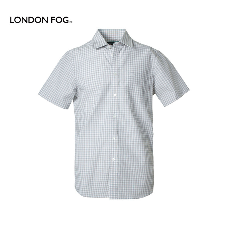 LONDONFOG短袖商务衬衫男