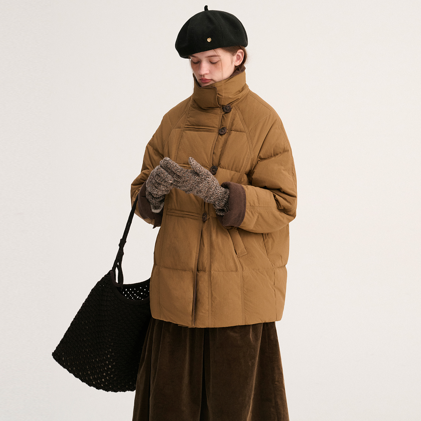 羽绒服冬季女款中长款加厚保暖