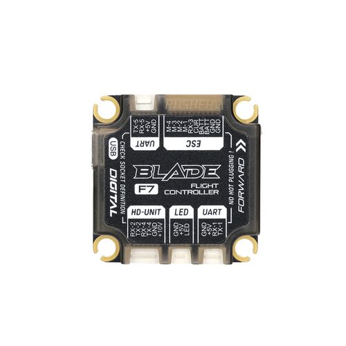 RUSHFPV BLADE V2 FPV穿越机F722 刀锋飞控模拟高清 大疆O3图传