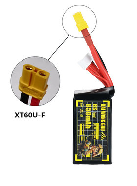 DAIWONGGAU大黄狗 6S 650/850/1150mah 150C暴力竞速穿越机锂电池