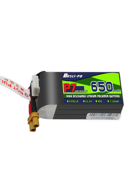 博氏 p7 电池 95C 3S 4S 650 850 950MAH FPV圈圈机Mario Mini25