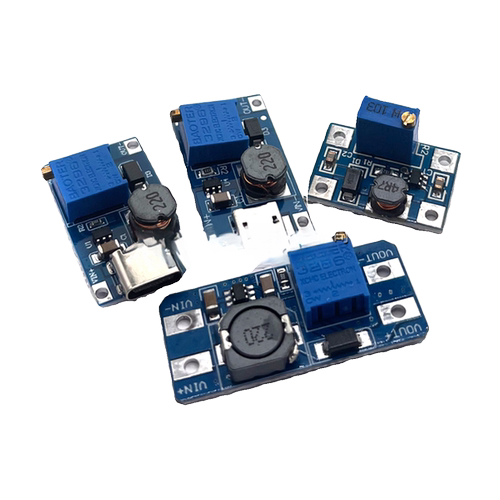 2A升压板 MT3608 DC-DC升压模块 宽压输入2/24V升5/9/12/28V可调