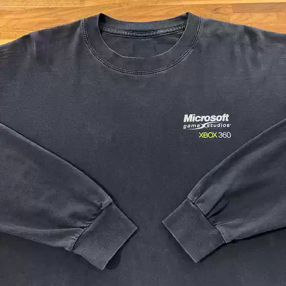 A Thousand Unique Pieces! American-Style Heavy-Duty Direct-Print Design! Minimalist Niche Let Your Genius Shine Long-Sleeve T-Shirt