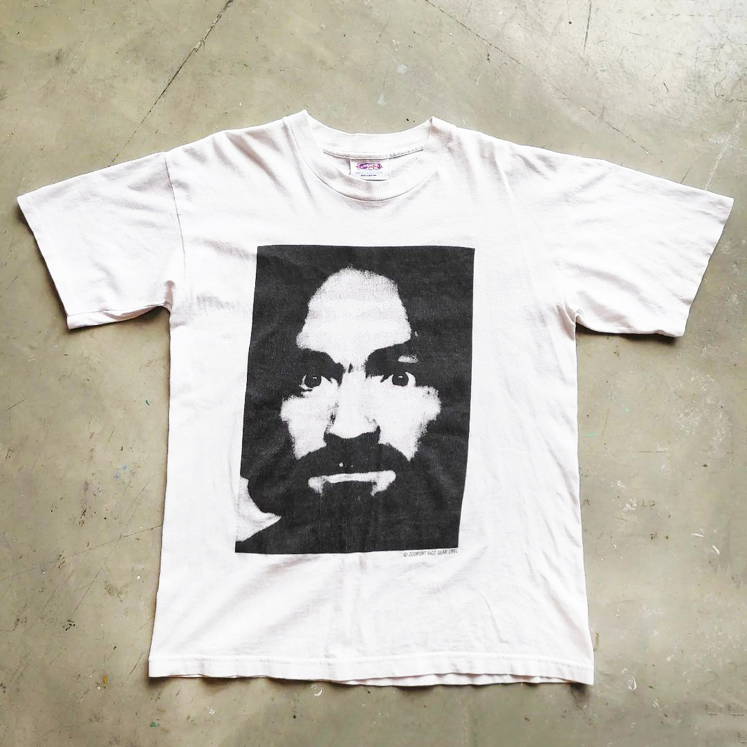 thumbnail for Charles Milles Manson short sleeves rare Charles Manson short sleeves T-shirt
