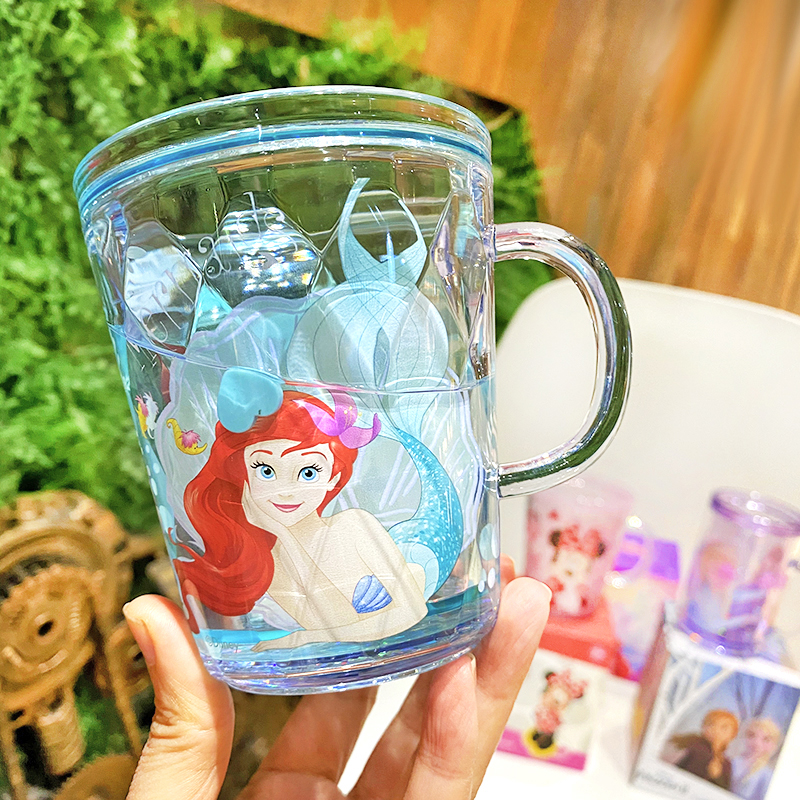 迪士尼小美人鱼塑料漱口杯