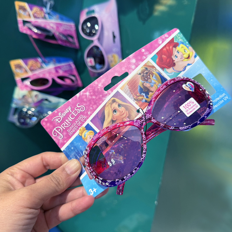 儿童睡美人鱼公主太阳镜