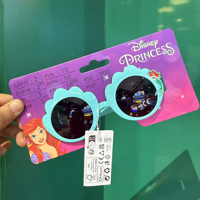 迪士尼美人鱼爱丽儿防uv太阳镜