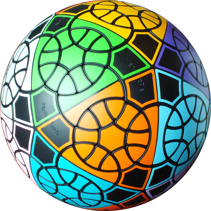 VeryPuzzle-异形魔方-#83-IRT V1 F2-[散装版]-50轴-20色