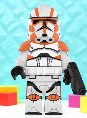 星球大战XP327 332军团克隆兵第三方益智拼装积木人仔儿童玩具