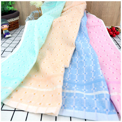 快鹿上海棉丝光毛巾薄款不易掉毛