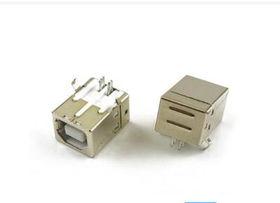 FCI 61729-1010BLF USB2.0  BF 4POS DIP90度直插  打印机连接器