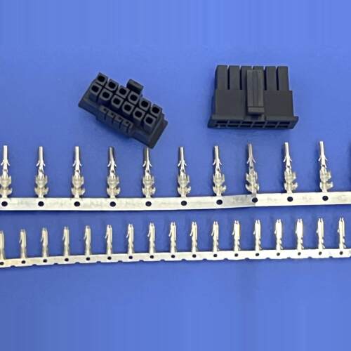 FCI  10161719-124GLF 黑色胶芯 PCIe® CEM-5 12p电源+4p信号