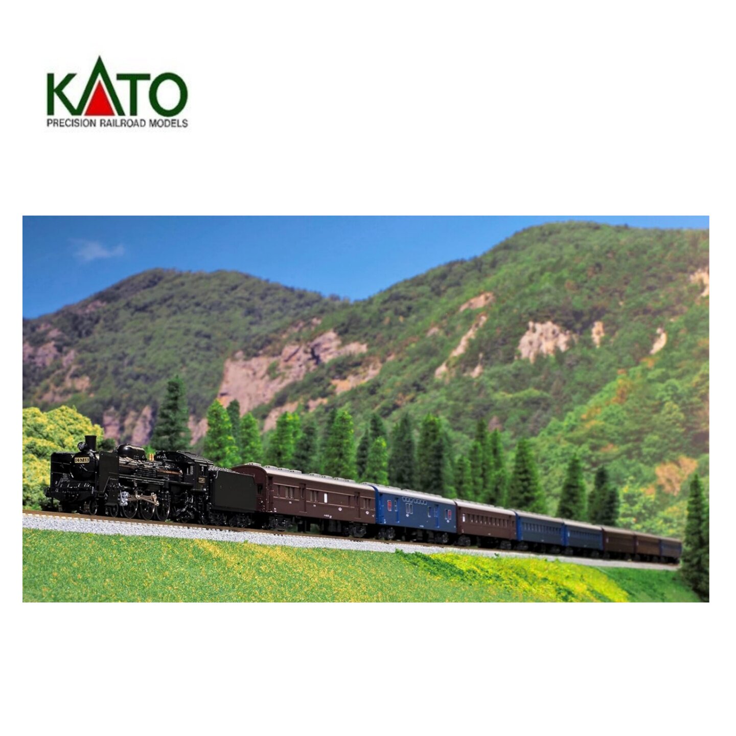 KATON比例旧形客车4节编组套装图片