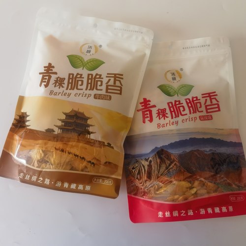 洁稞 青稞脆脆香 脆锅巴青藏特产 香辣 牛肉 花椒味200克 免邮
