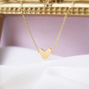 拾壹纪「小爱心」日系简约一颗爱心钛钢手链不掉色冷淡风小众设计