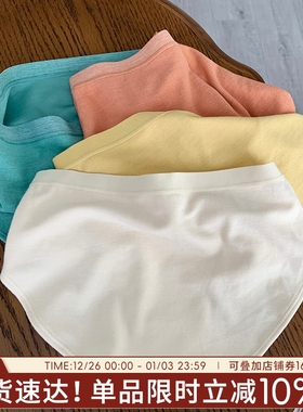 Blue Sock德绒拜耳发热纤维磨毛女士内裤秋冬软糯舒适中腰三角裤