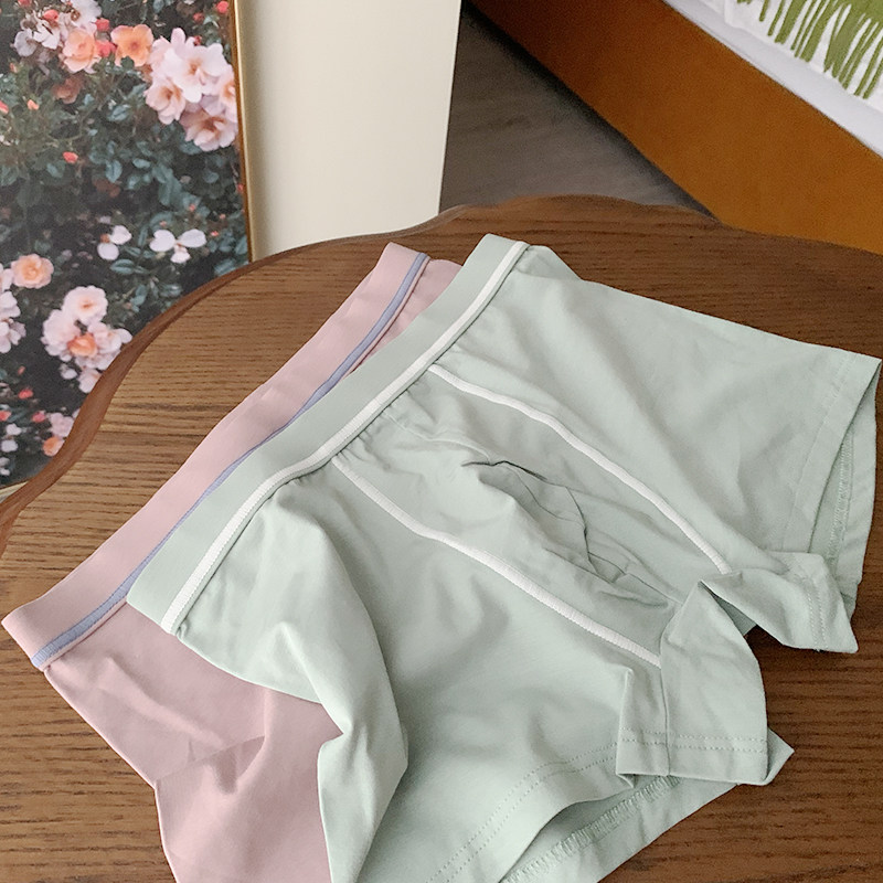 Blue Sock男士莫代尔棉四季款平角内裤柔软舒适简约轻奢品质透气