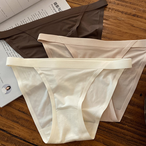 蓝色半岛内裤女无痕性感欧美