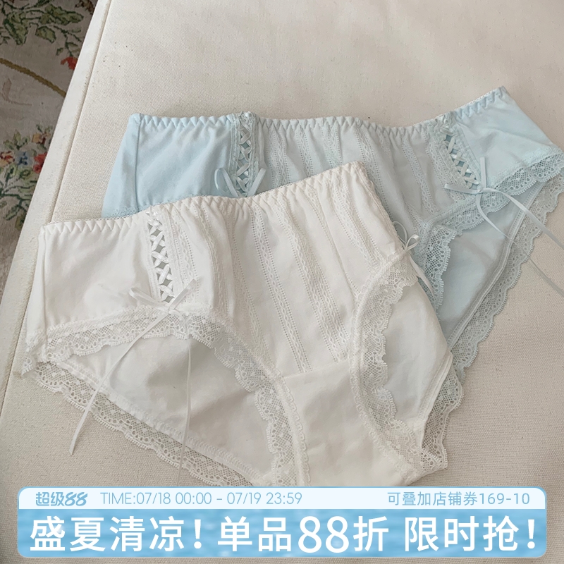 【销量TOP】纯棉镂空蕾丝性感女
