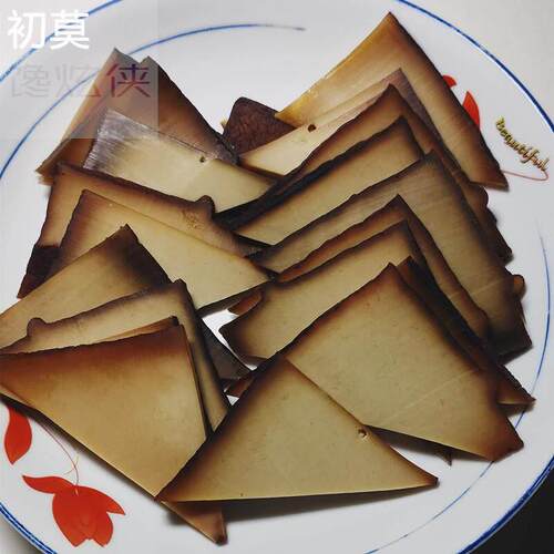 农家老豆腐干四川特产巴中南江太子洞老豆干柴火烟熏硬豆干咸味