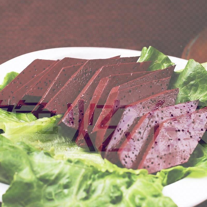 符离集烧鸡新鲜卤味鸡血熟食即食炒菜毛血旺火锅食材300g
