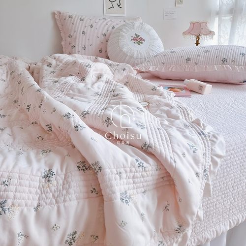 初异秀天丝助眠春夏亲肤空调被