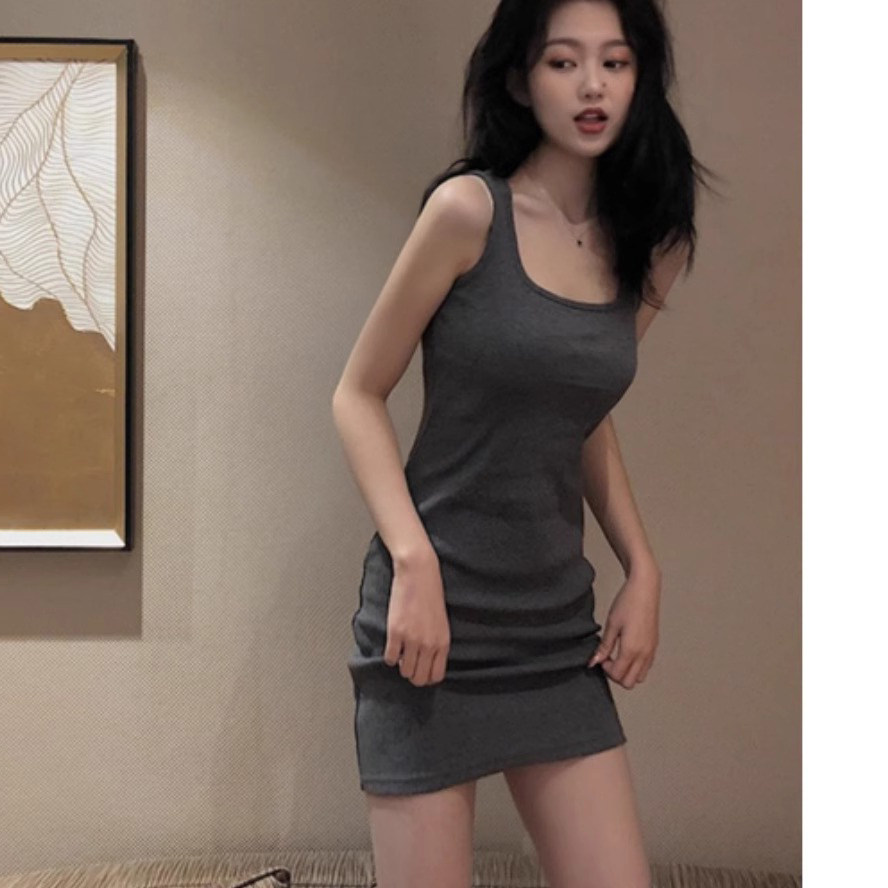 纯棉吊带睡衣女夏季薄款2026新款性感包臀睡裙可外穿家居服洋装