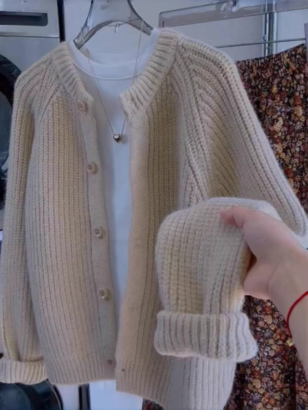 毛衣外套女秋冬2025新款宽松外穿慵懒风高级感小个子针织开衫上衣