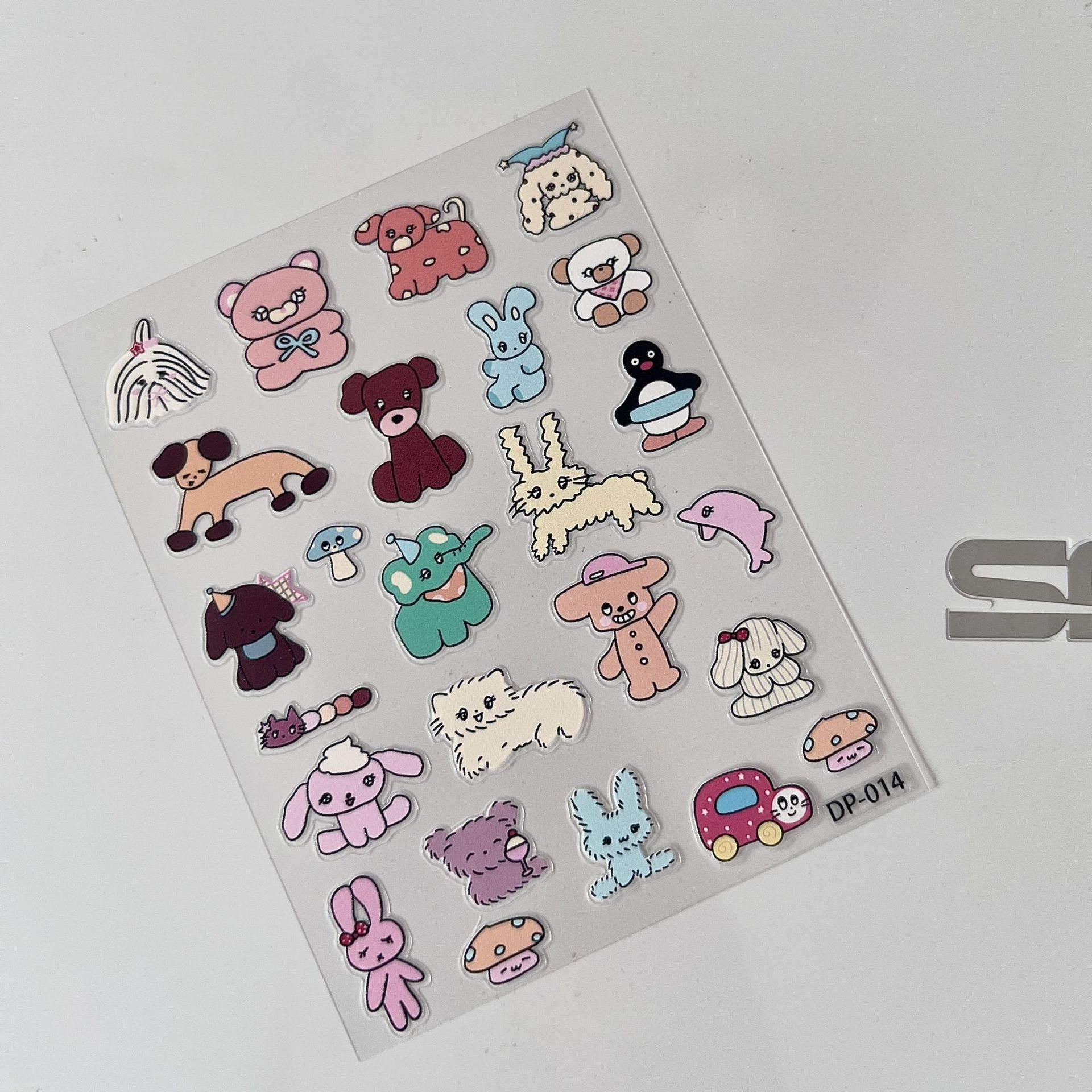 可爱小红书ins小熊装饰新款高颜值兔果冻diy手机电脑背胶贴纸防水,文具电教/文化用品/商务用品,贴纸/立体贴纸,淘宝优惠券,粉丝福利购,淘宝优惠卷