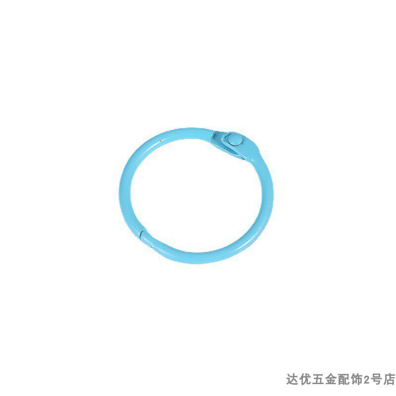 COLOR KEY RING SPRAY PAINT OPEN RING MOVABLE RING MOVABLE RING CARD RING MOVABLE PAGE BAG ACCESSORIES HARDWARE ACCESSORIES BUCKLE