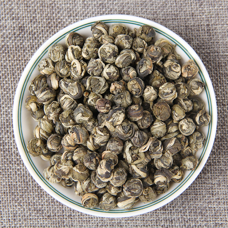 茶叶茉莉香珠花茶香珠龙珠绣球新茶散装特种浓香型绿茶500g