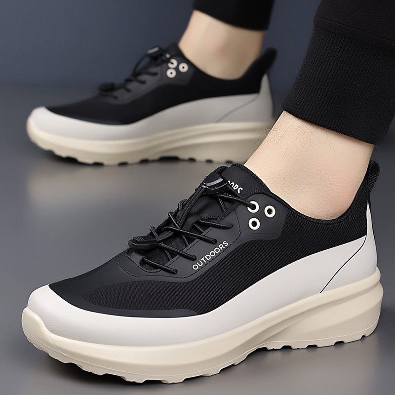 户外休闲鞋子2026新款今年流行爆款男鞋徒步轻便防滑鞋底系带潮鞋,流行男鞋,时尚休闲鞋,淘宝优惠券,粉丝福利购,淘宝优惠卷