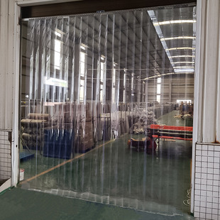 工厂车间大门专用空调门帘隔断透明pvc塑料挡风防尘帘子防走冷气