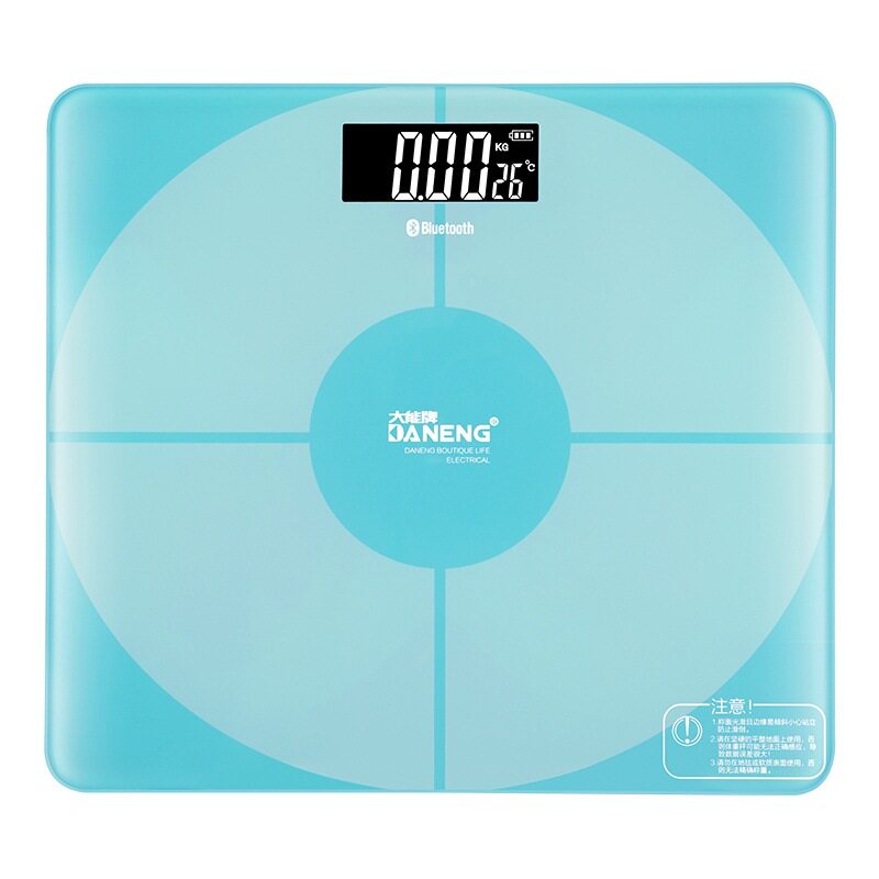 大能美国品质电子秤人体称家用体重秤成人健康称数码大显省电包邮