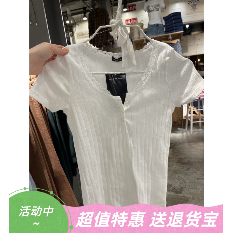 上衣bm风蕾丝短袖常规