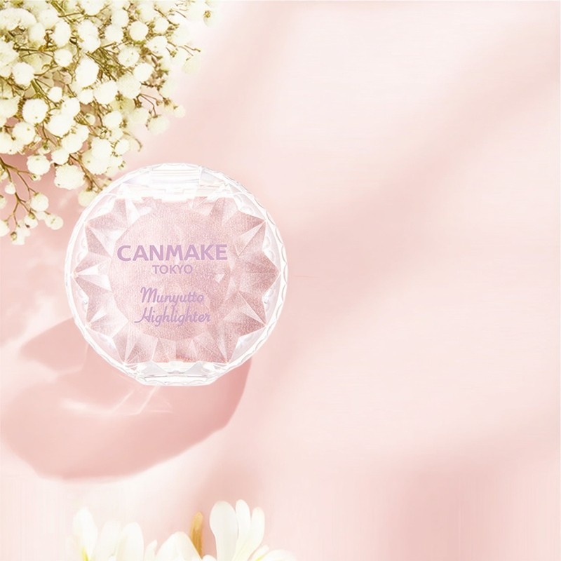 日本正品CANMAKE井田学生水润高光膏粉胭脂膏面部化妆修容腮红女