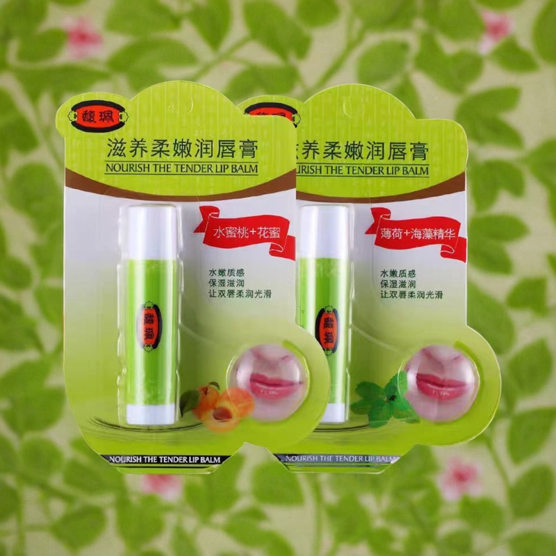 薄荷滋养柔嫩润唇膏润唇膏馥珮